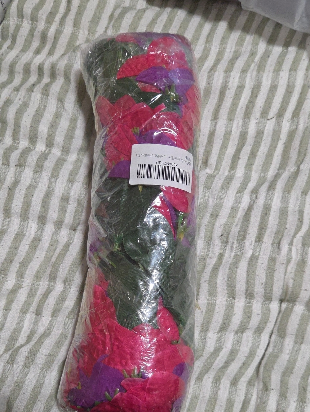 Pink and Purple Silk Hawaiian Leis Garland - Unbranded